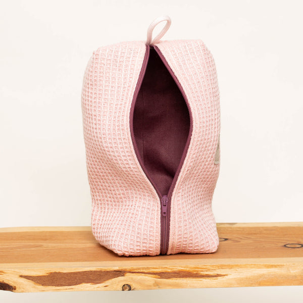 Kosmetiktasche "Schlamper" | EINZELSTÜCK | rosa