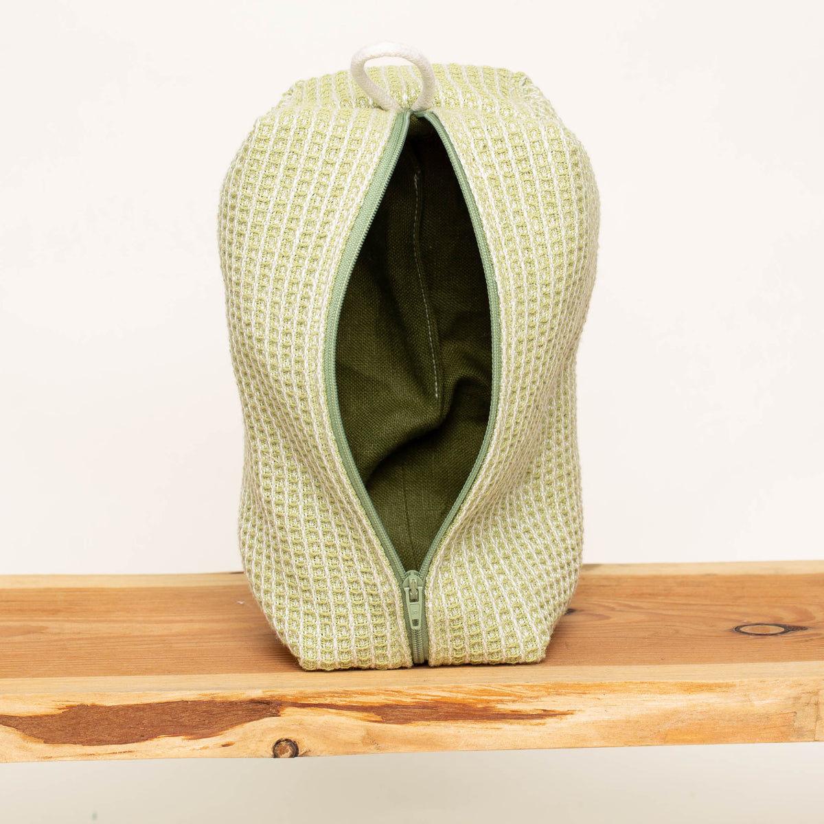 Kosmetiktasche "Schlamper" | EINZELSTÜCK | hellgrün
