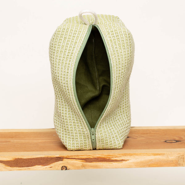 Kosmetiktasche "Schlamper" | EINZELSTÜCK | hellgrün