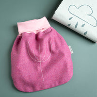 Strampelsack_Pucksack__Merinowolle_Feinloden_pink_1_von_5