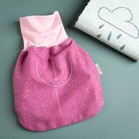 Strampelsack_Pucksack__Merinowolle_Feinloden_pink_2_von_5