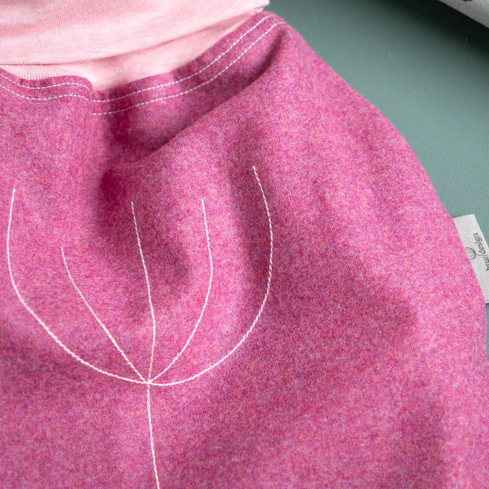 Strampelsack_Pucksack__Merinowolle_Feinloden_pink_3_von_5