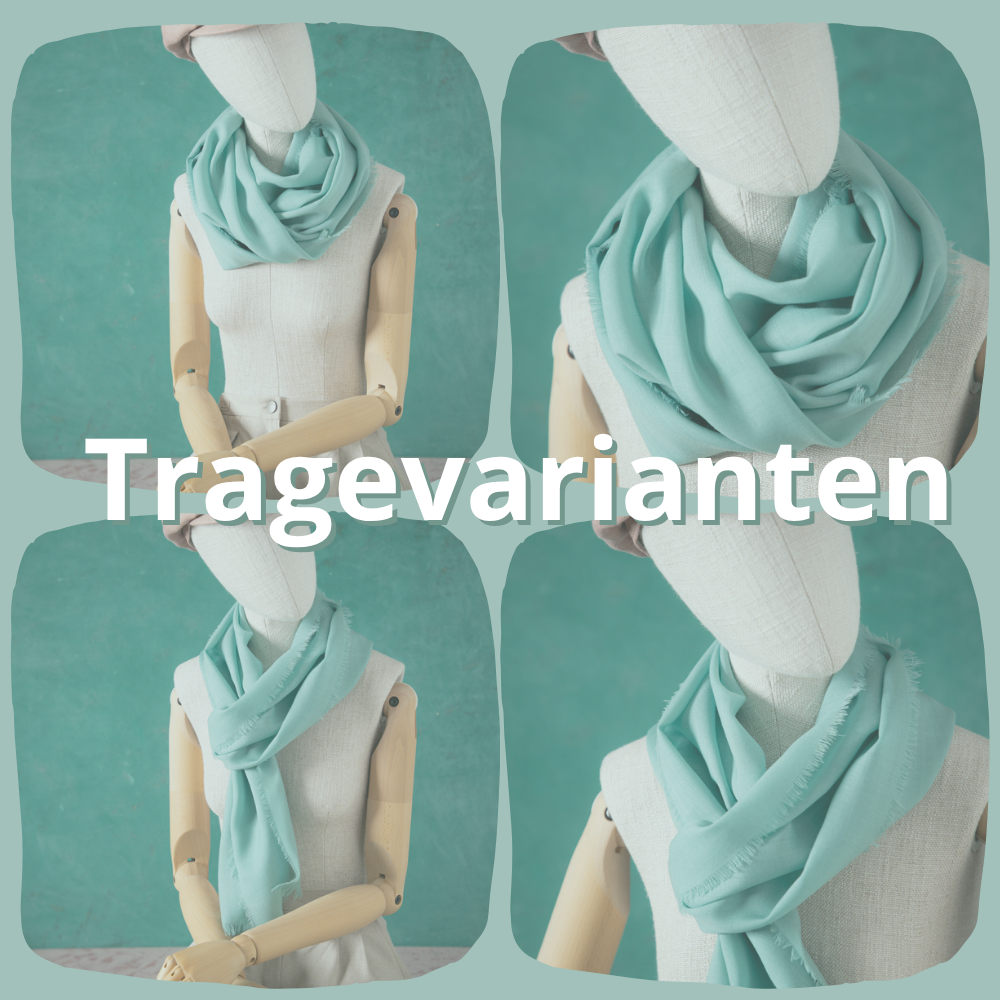 Hauchzarter Bio-Merino-Schal | verschiedene Farben