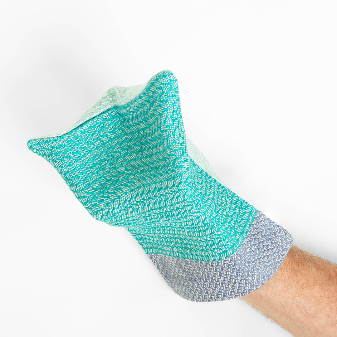 waschlappen handschuh 💙nachhaltiger Waschlappen aus Leinen – nahtur-design