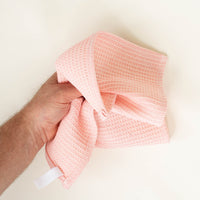 Handtuch-Set | Waffelpikee | EINZELSTÜCK | rosa
