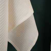 Hand- und Badetücher aus Waffelpikee | Halbleinen | verschiedene Farben