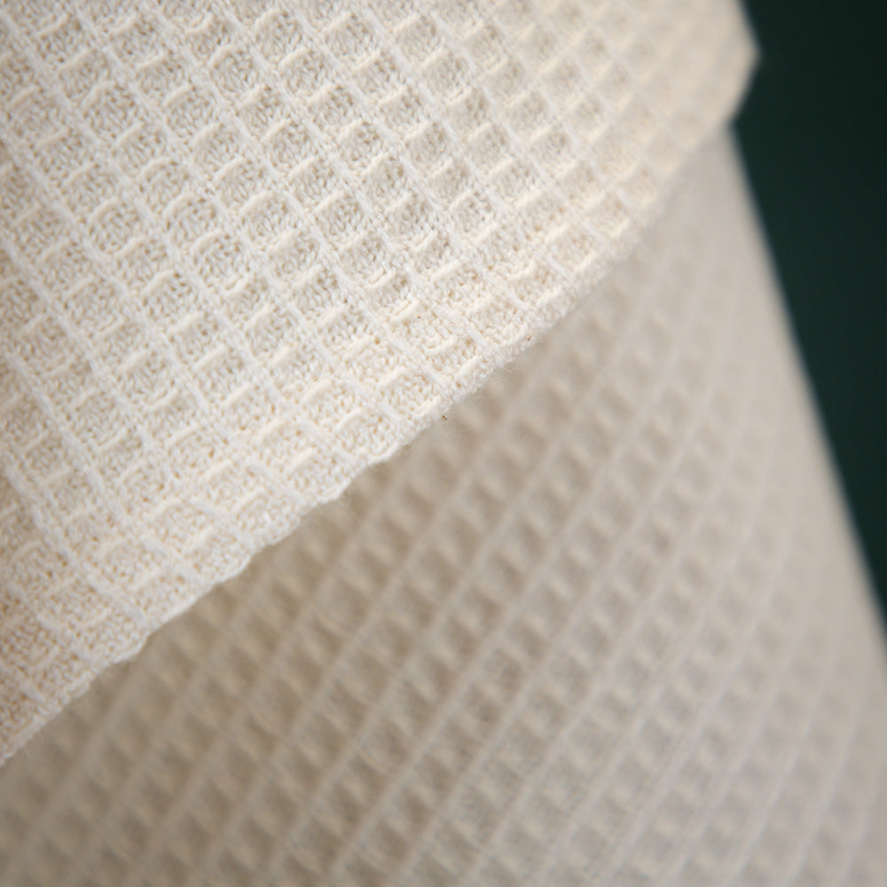 Hand- und Badetücher aus Waffelpikee | Halbleinen | verschiedene Farben