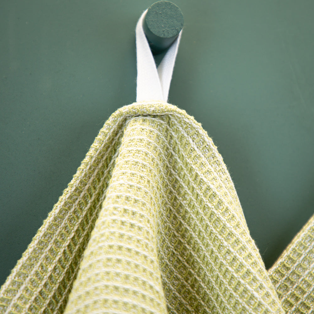 Hand- und Badetücher aus Waffelpikee | Halbleinen | verschiedene Farben