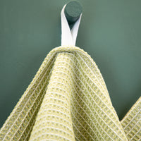 Hand- und Badetücher aus Waffelpikee | Halbleinen | verschiedene Farben