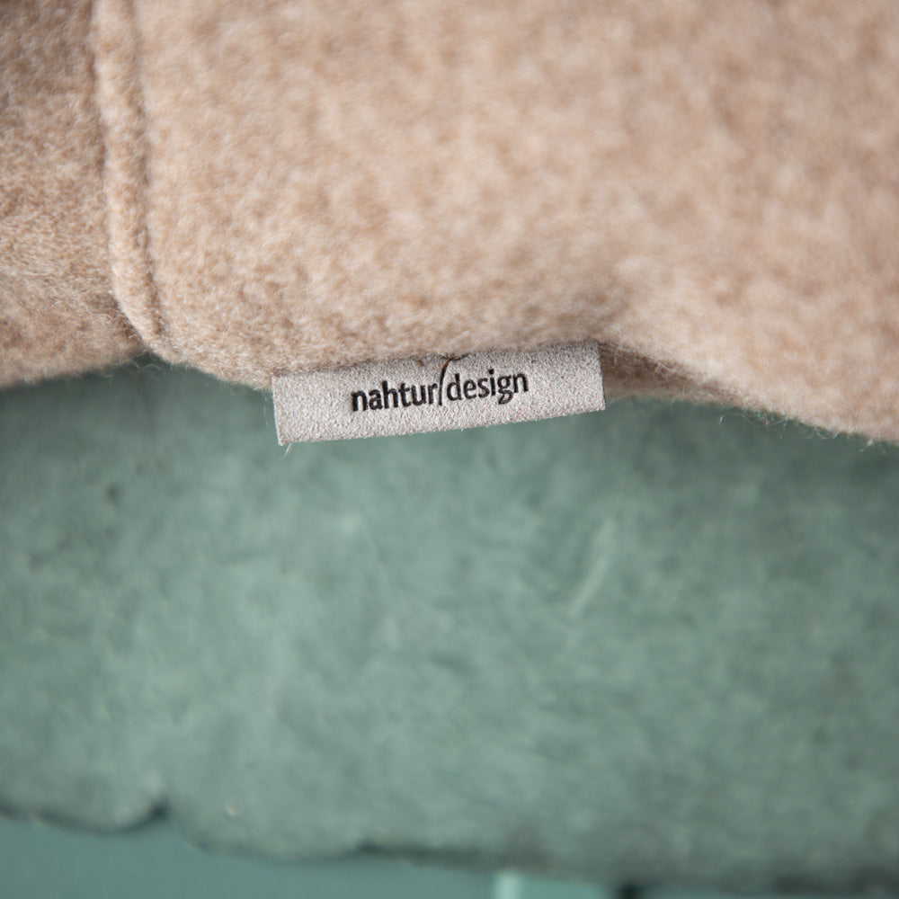 Premium Loop-Hundemantel | Dackelform | Extra weich + warm | 100% Merino-Loden