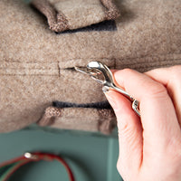 Premium Loop-Hundemantel | Standardform | Extra weich + warm | 100% Merino-Loden