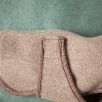 Premium Loop-Hundemantel | Dackelform | Extra weich + warm | 100% Merino-Loden