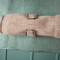 Premium Loop-Hundemantel | Dackelform | Extra weich + warm | 100% Merino-Loden