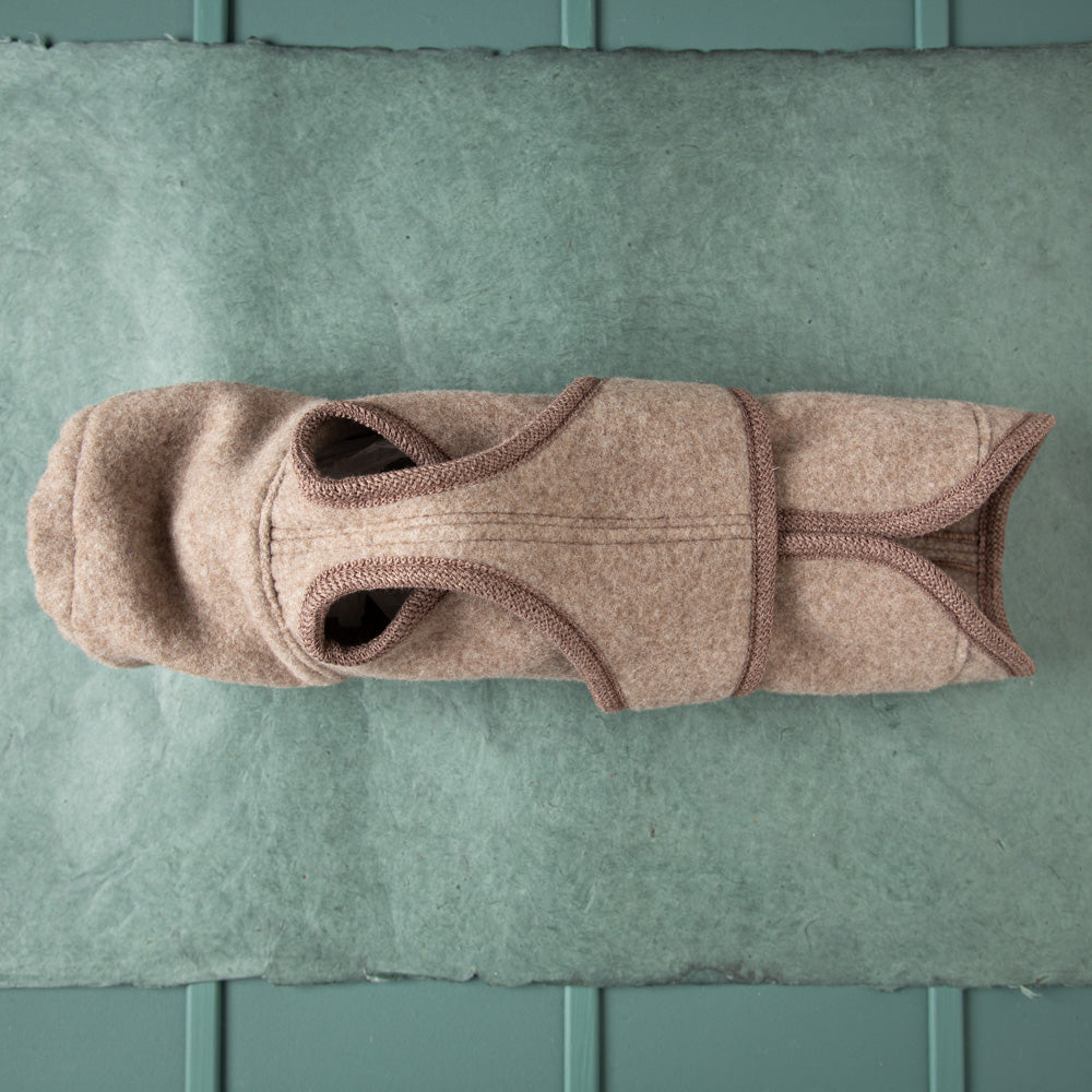 Premium Loop-Hundemantel | Bulliform | Extra weich + warm | 100% Merino-Loden