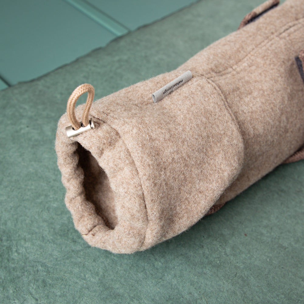 Premium Loop-Hundemantel | Standardform | Extra weich + warm | 100% Merino-Loden