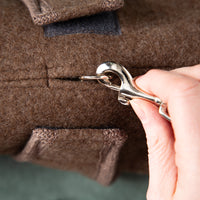 Premium Loop-Hundemantel | Standardform | Extra weich + warm | 100% Merino-Loden