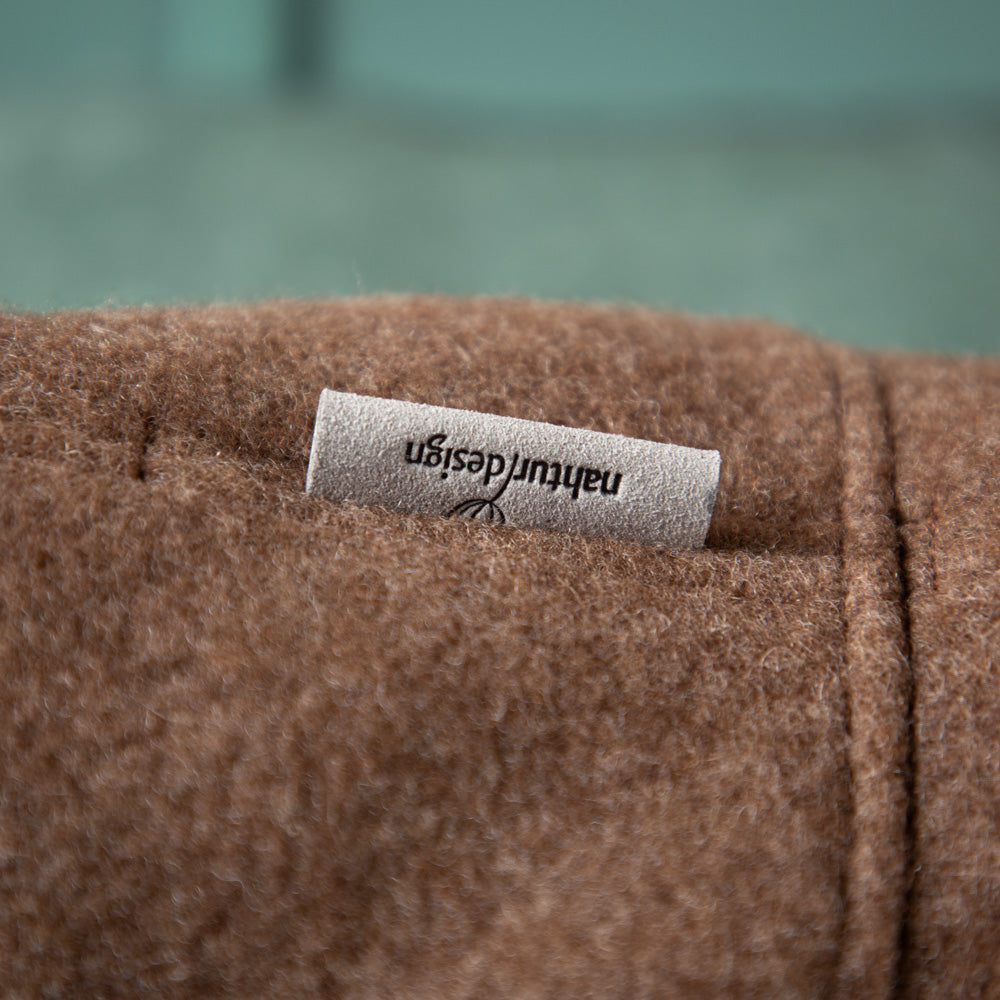 Premium Loop-Hundemantel | Standardform | Extra weich + warm | 100% Merino-Loden