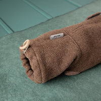 Premium Loop-Hundemantel | Standardform | Extra weich + warm | 100% Merino-Loden