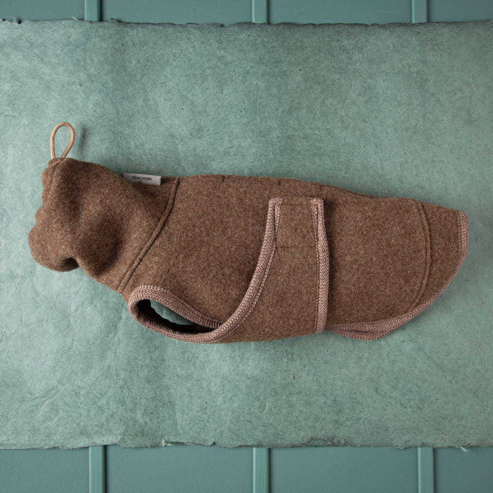 Premium Loop-Hundemantel | Bulliform | Extra weich + warm | 100% Merino-Loden