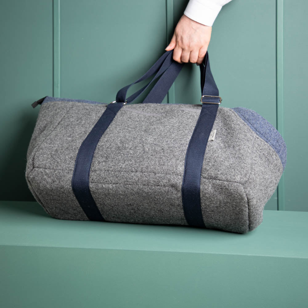 🐾 Hundetasche Farbe | 100 % Schurwolle Loden