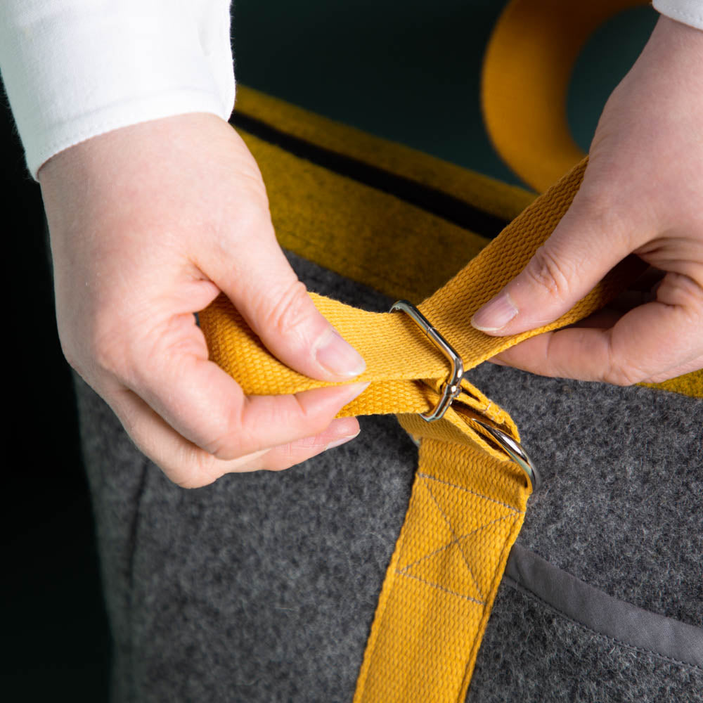🐾 Hundetasche Farbe | 100 % Schurwolle Loden