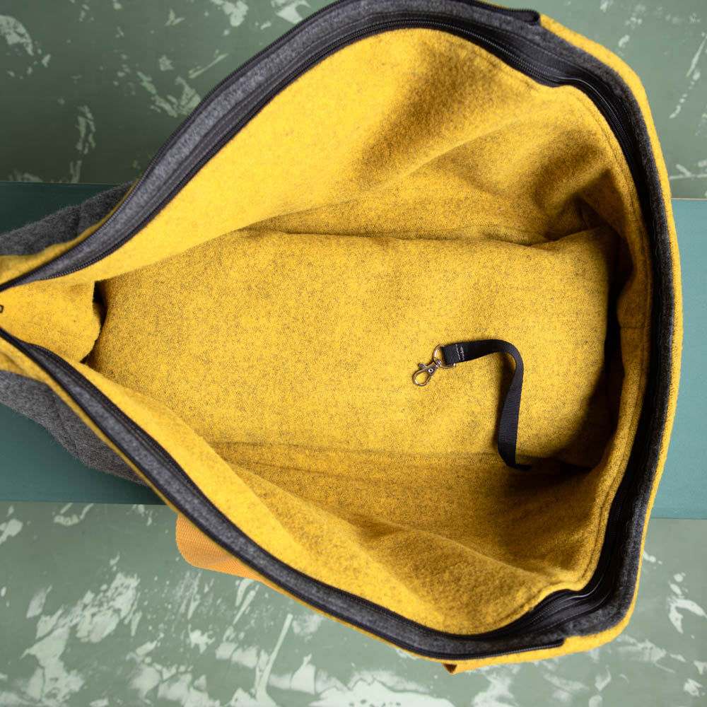 🐾 Hundetasche Farbe | 100 % Schurwolle Loden