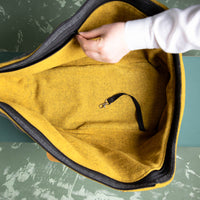 🐾 Hundetasche Farbe | 100 % Schurwolle Loden