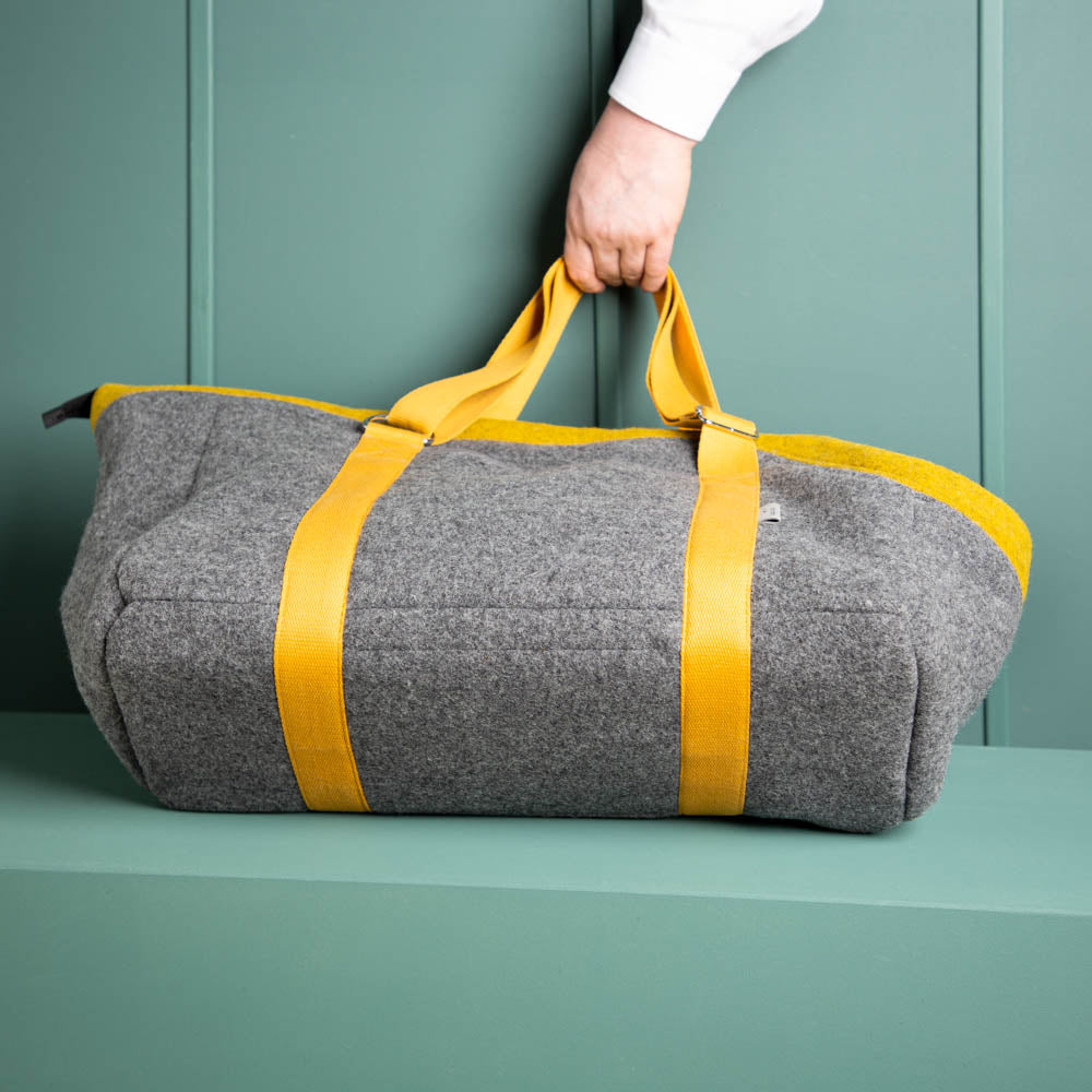 🐾 Hundetasche Farbe | 100 % Schurwolle Loden