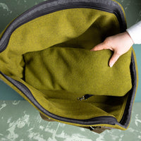 🐾 Hundetasche Farbe | 100 % Schurwolle Loden