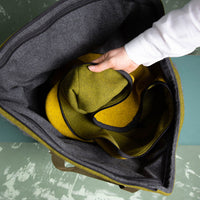 🐾 Hundetasche Farbe | 100 % Schurwolle Loden