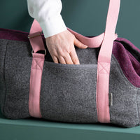 🐾 Hundetasche Farbe | 100 % Schurwolle Loden