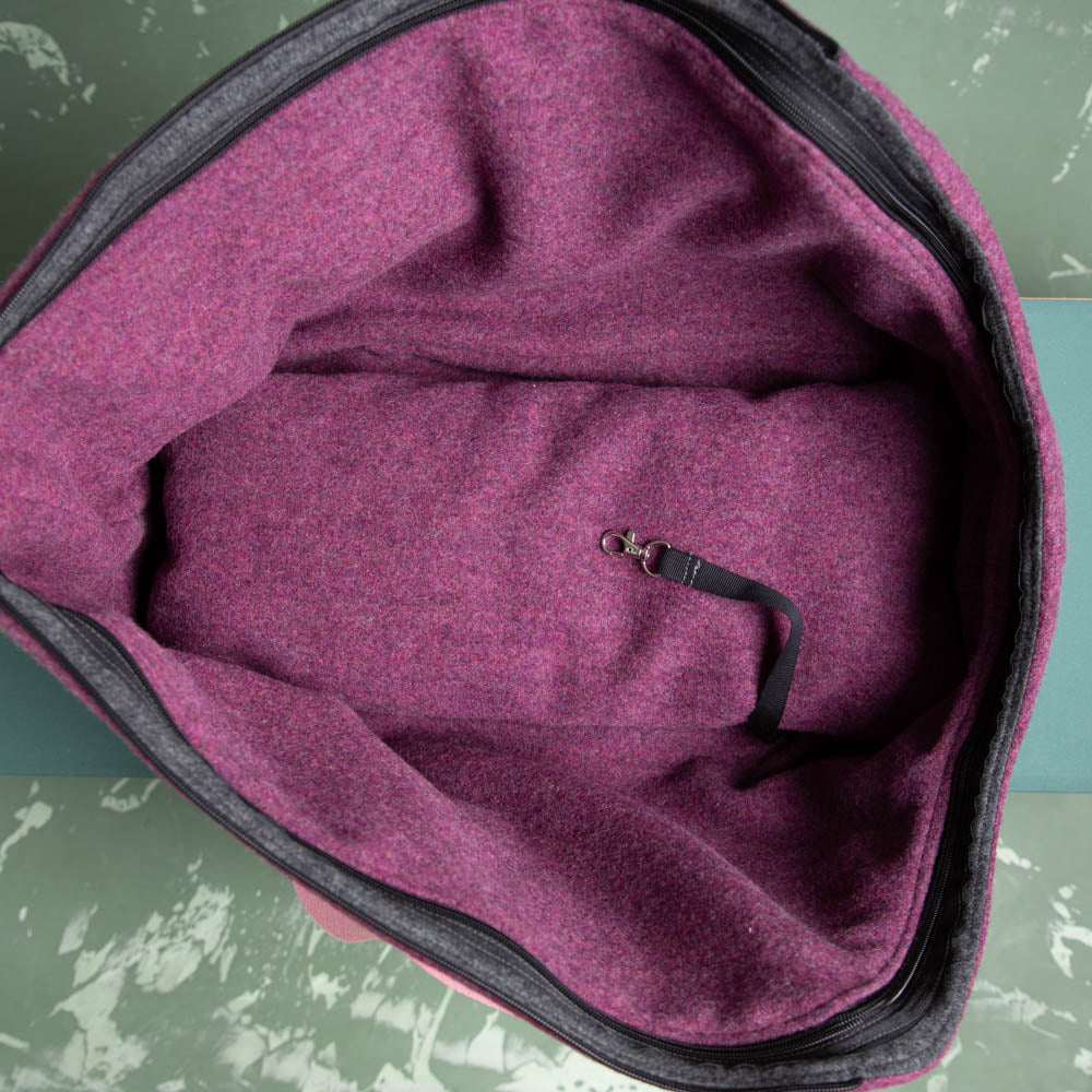 🐾 Hundetasche Farbe | 100 % Schurwolle Loden