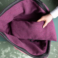 🐾 Hundetasche Farbe | 100 % Schurwolle Loden