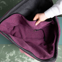 🐾 Hundetasche Farbe | 100 % Schurwolle Loden