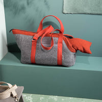 🐾 Hundetasche Farbe | 100 % Schurwolle Loden