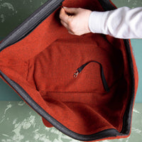 🐾 Hundetasche Farbe | 100 % Schurwolle Loden