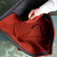 🐾 Hundetasche Farbe | 100 % Schurwolle Loden
