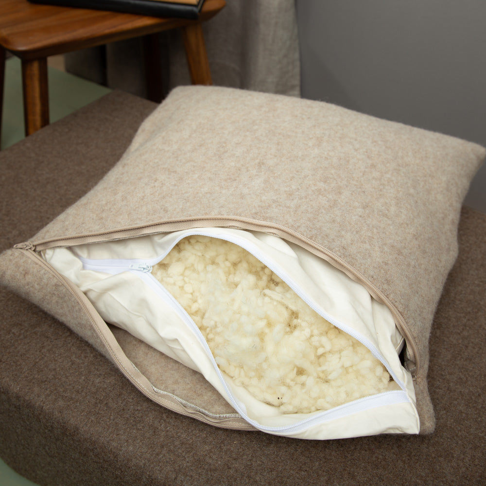 Kuschelkissen "Komfort" | 100% Schurwolle | verschiedene Formate