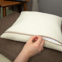 Kuschelkissen "Komfort" | 100% Schurwolle | verschiedene Formate