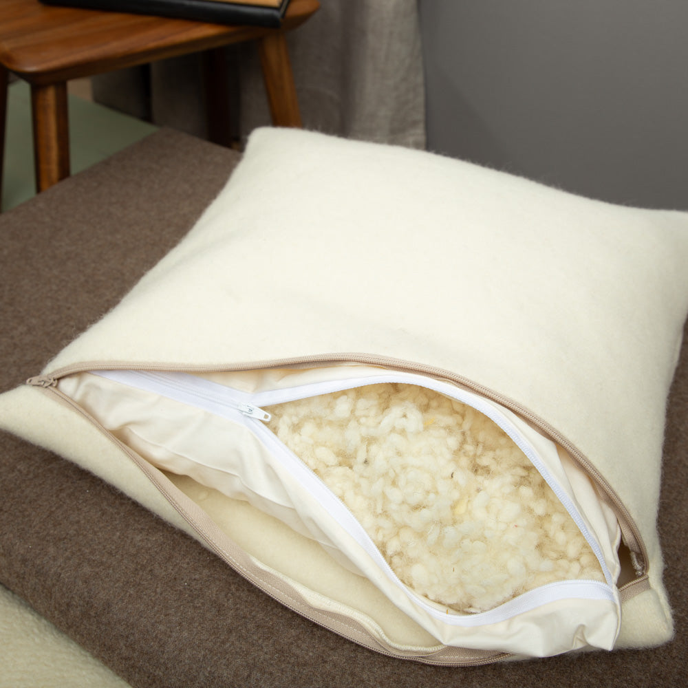Kuschelkissen "Komfort" | 100% Schurwolle | verschiedene Formate