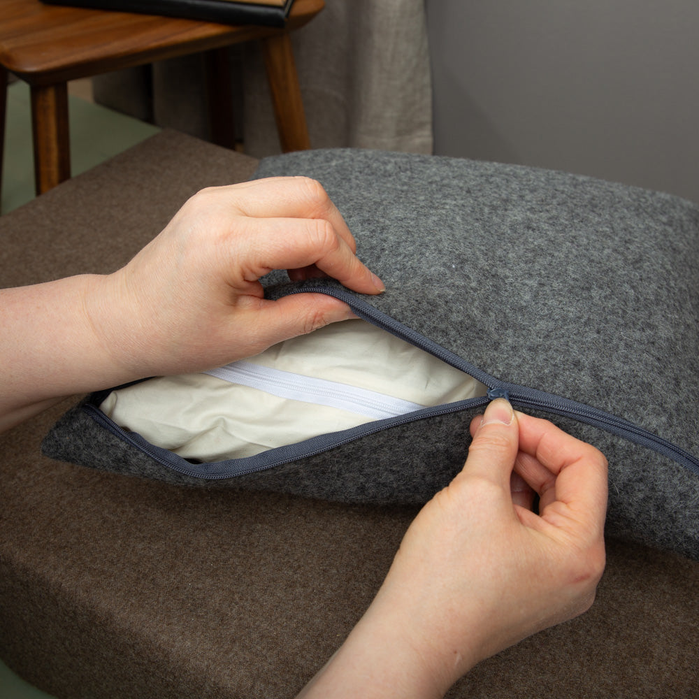 Kuschelkissen "Komfort" | 100% Schurwolle | verschiedene Formate