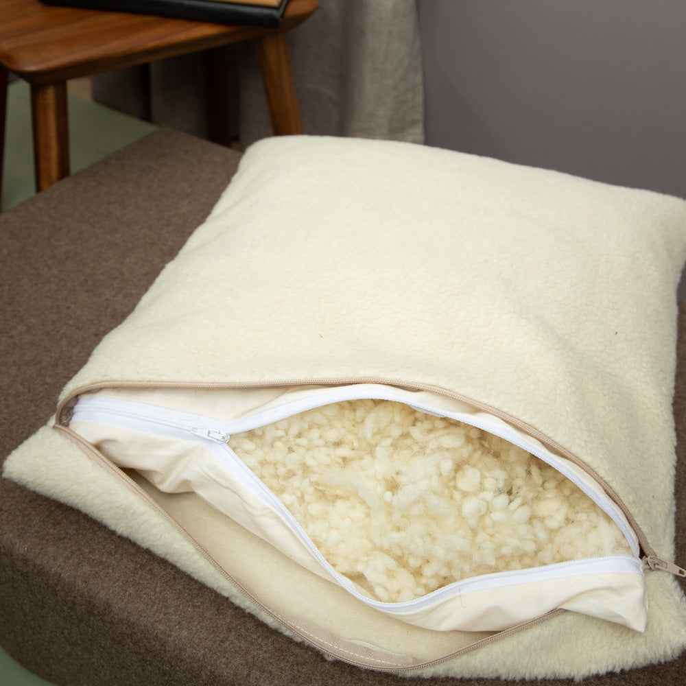 Kuschelkissen "Komfort" | 100% Schurwolle | verschiedene Formate