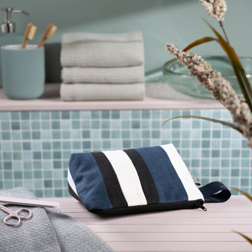 Kosmetiktasche "unikat" | 100% Leinen