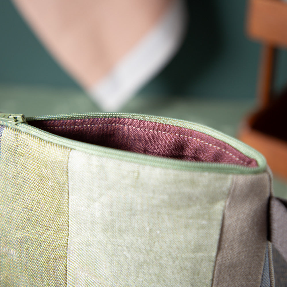 Kosmetiktasche "unikat" | 100% Leinen
