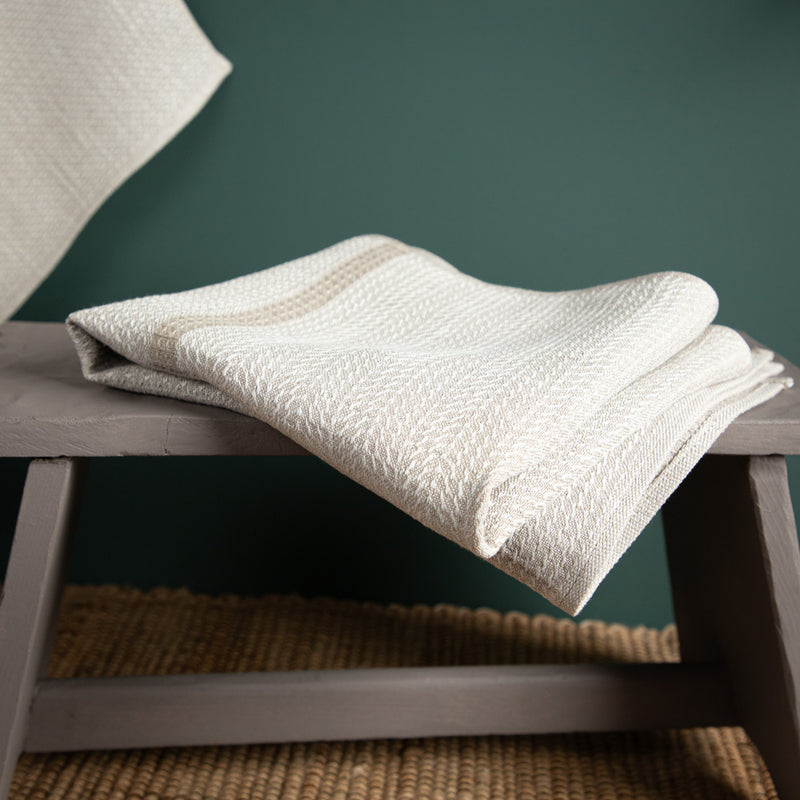 Handtuch | 100% Leinen | natur | EINZELSTÜCK