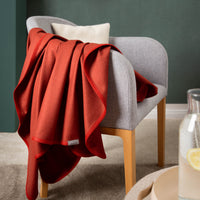 lodendecke-sommerdecke-wollplaid-rot