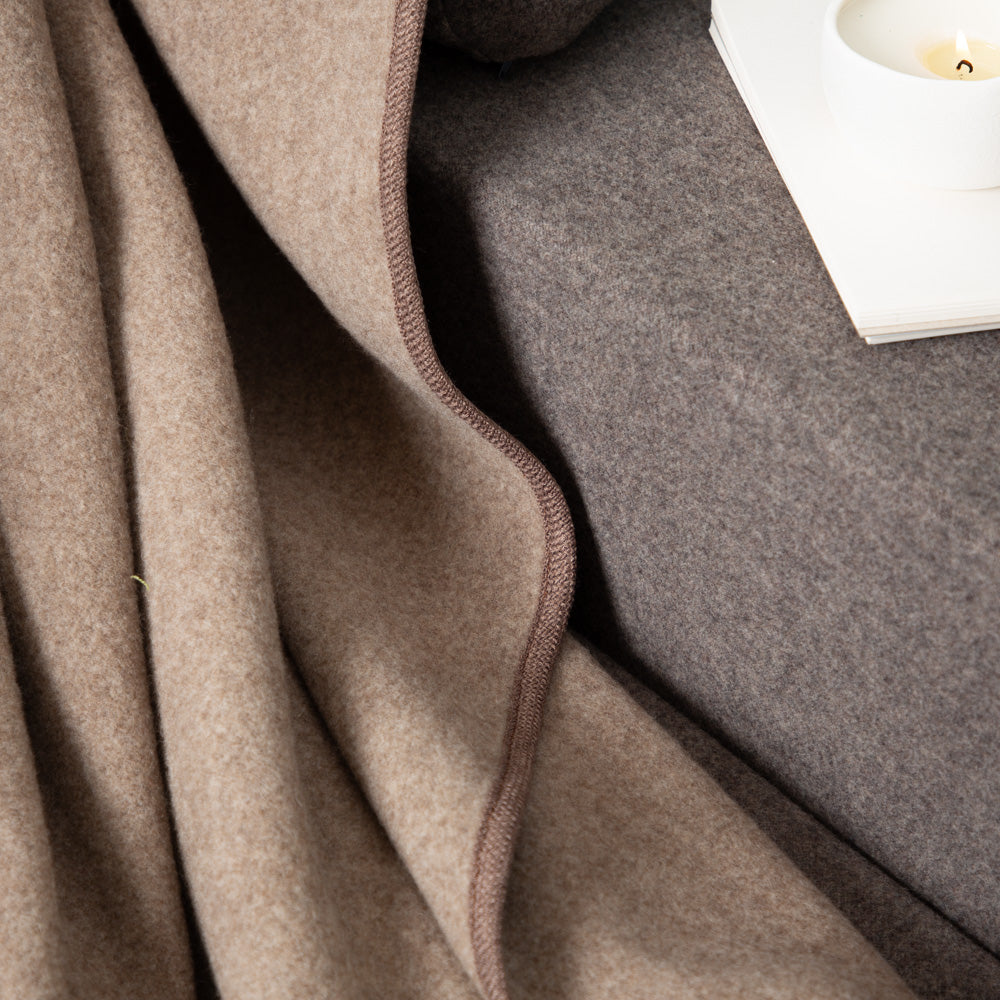 Lodendecke "Premium"| Mongolische Merinowolle