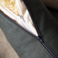 Nackenrolle mit Leinenbezug_anthrazit_4