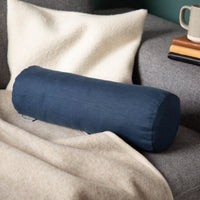 Nackenrolle mit Leinenbezug_blau_2