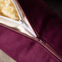 Nackenrolle mit Leinenbezug_violett_3